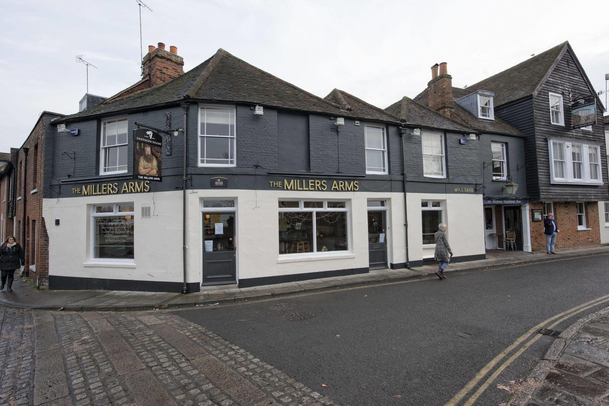 The Millers Arms Inn Canterbury Kültér fotó